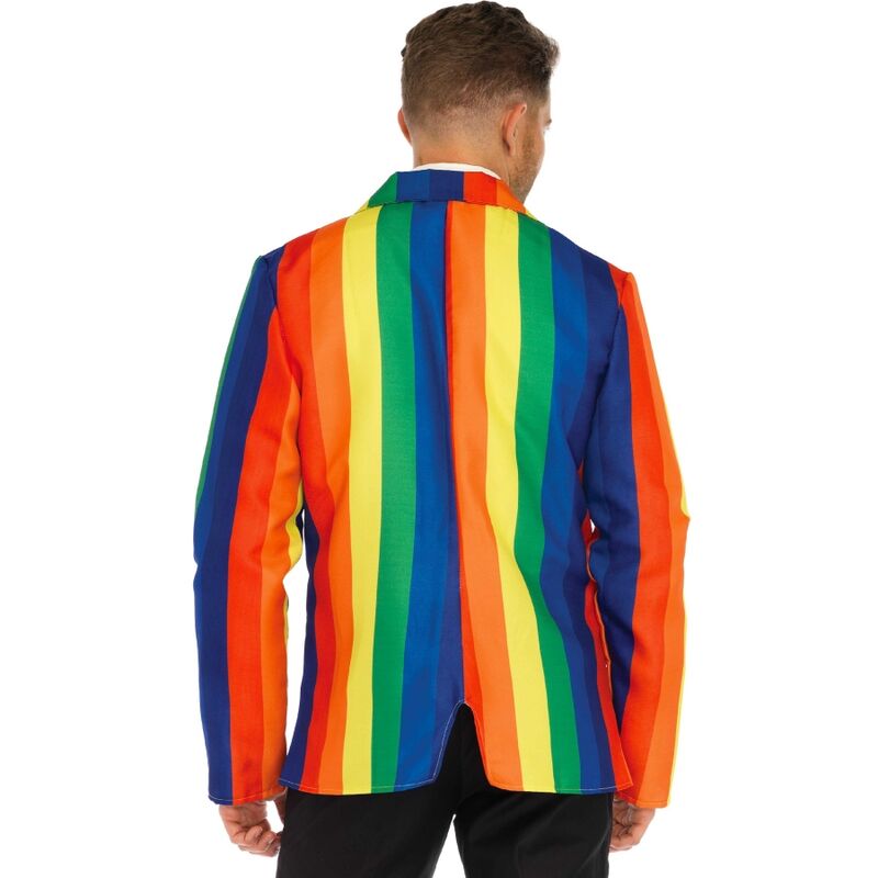 LEG AVENUE – BLAZER + TIE RAINBOW S