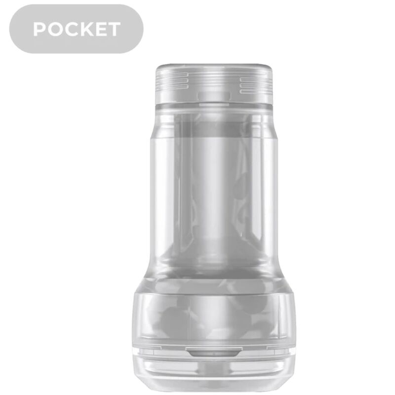 KIIROO - FEEL POCKET STROKER CRYSTAL BY KIIROO TRANSPARENT - Image 3