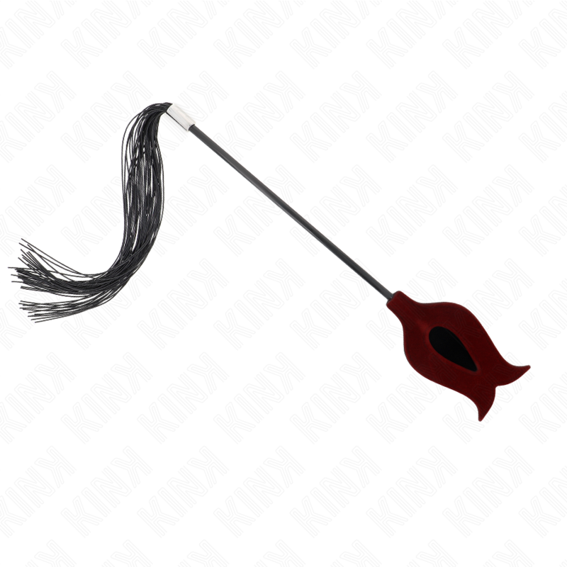KINK – ROSE SHAPE SILICONE TASSEL WHIP 45 CM
