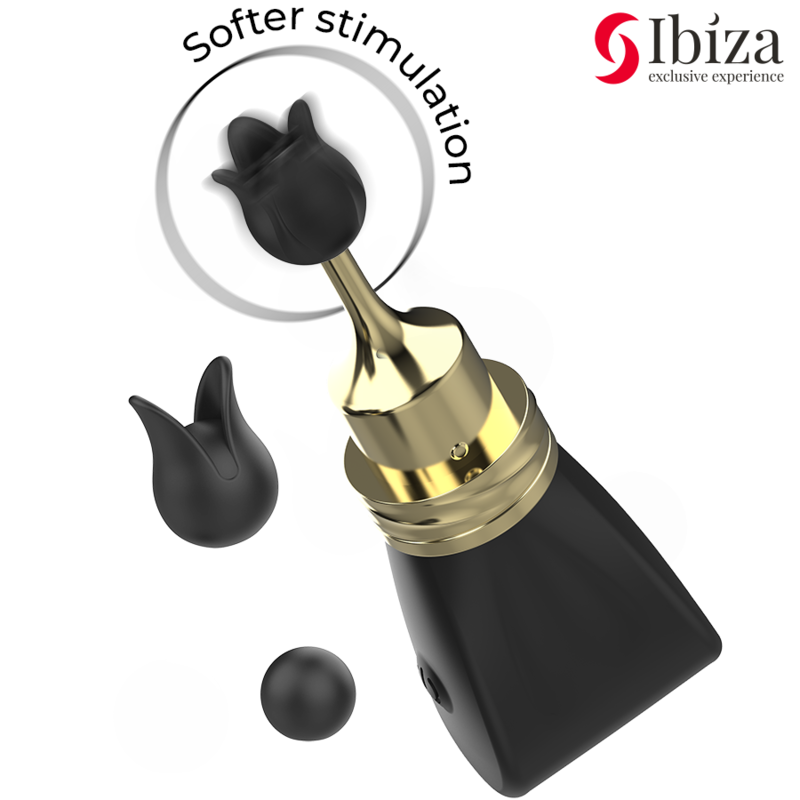 IBIZA – CLIT STIMULATOR 3 HEADS BOW
