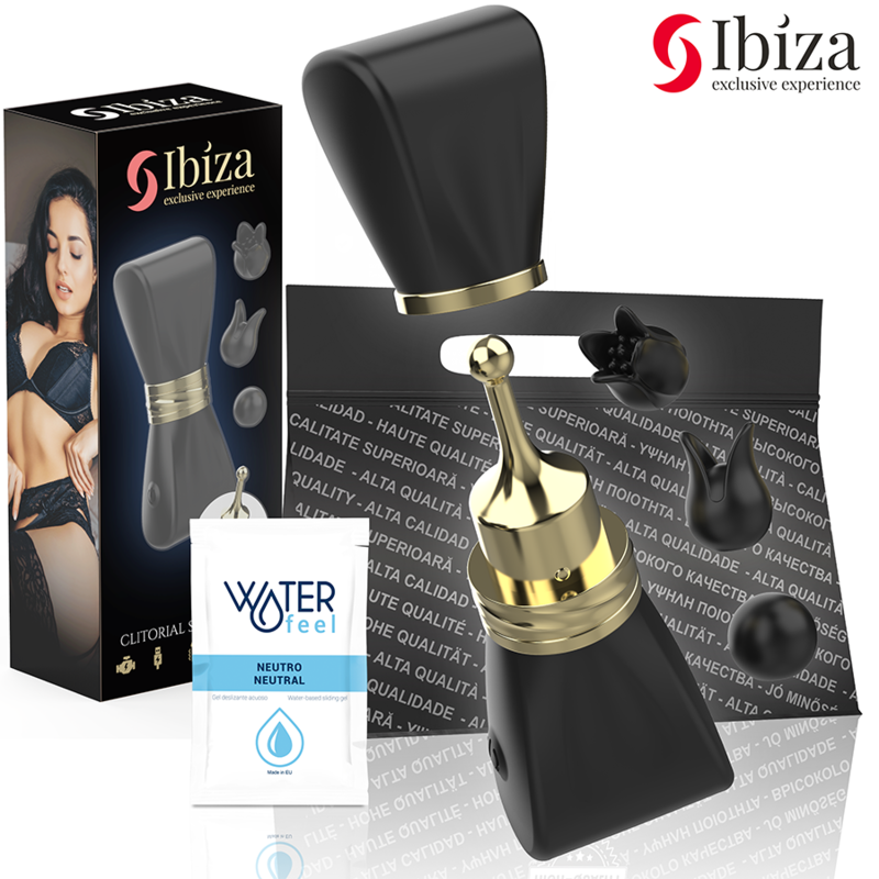 IBIZA – CLIT STIMULATOR 3 HEADS BOW