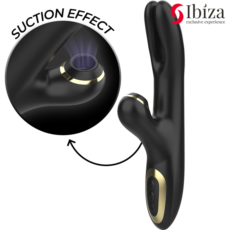 IBIZA – DOUBLE VIBRATOR CLAMPING BLACK
