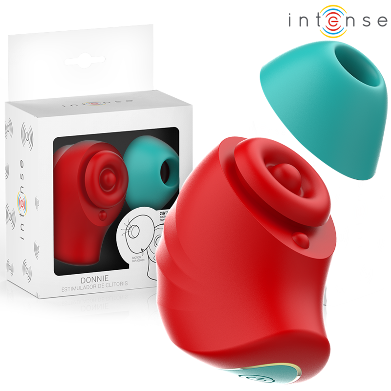 INTENSE – DONNIE CLITORAL STIMULATOR RED/GREEN