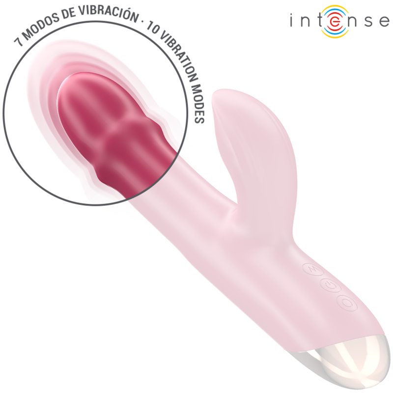 INTENSE - CHLOE MULTIFUNCTION VIBRATOR 3 IN 1 RED - Image 5