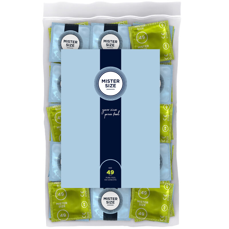 MISTER SIZE – CONDOM SIZE S 49 MM (100 UNITS)