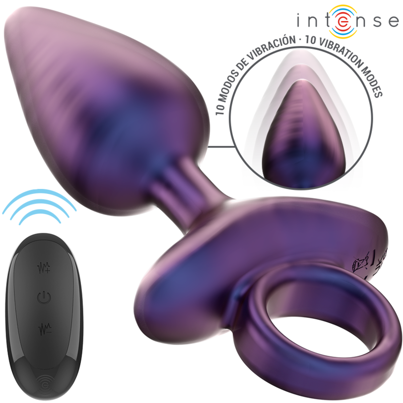 INTENSE – MICHAEL VIBRATING ANAL PLUG MODEL 2 REMOTE CONTROL