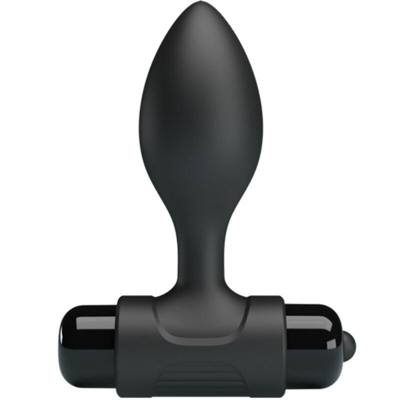 PRETTY LOVE – VIBRA BUTT 10 VIBRATIONS ANAL PLUG BLACK