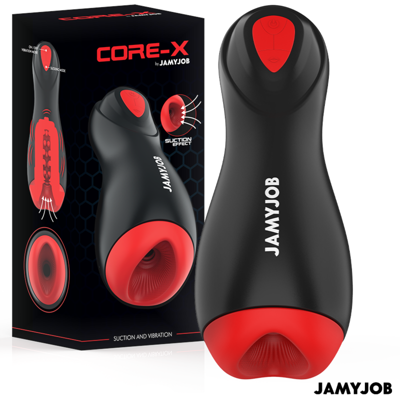 JAMYJOB – CORE-X AUTOMATIC MASTURBATOR 5 SUCTION AND VIBRATION MODES