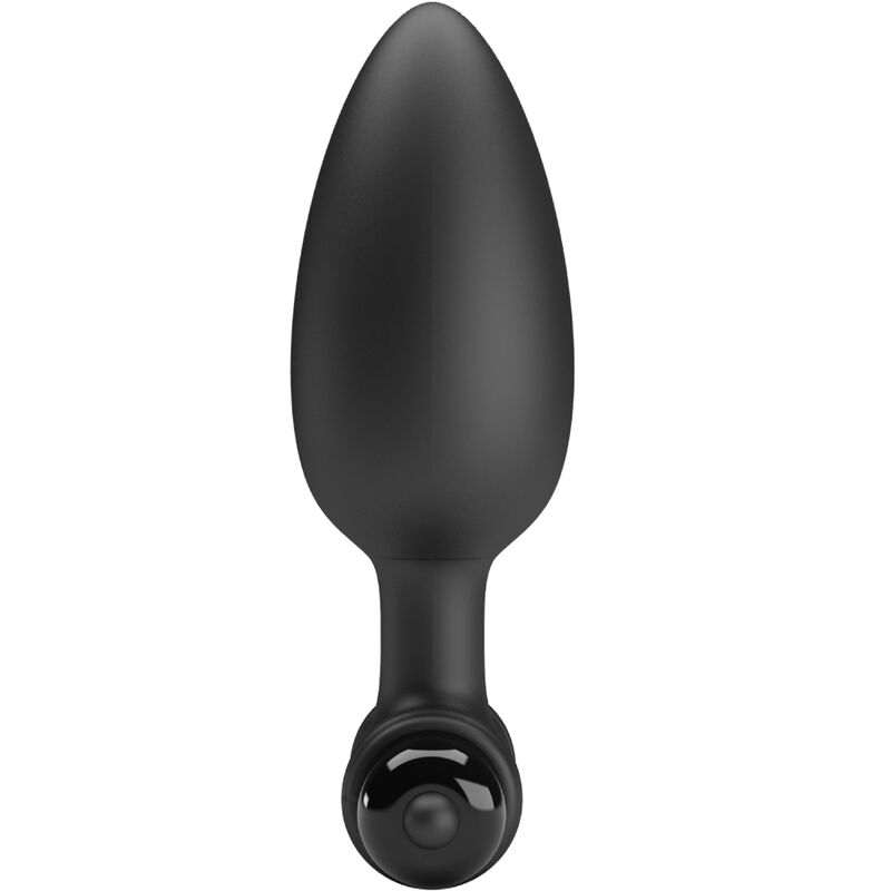 PRETTY LOVE – VIBRA BUTT PLUG 2 ANAL PLUG 10 VIBRATIONS BLACK
