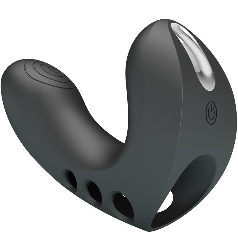 PRETTY LOVE – CAMELIA FINGER VIBRATOR 7 VIBRATIONS BLACK