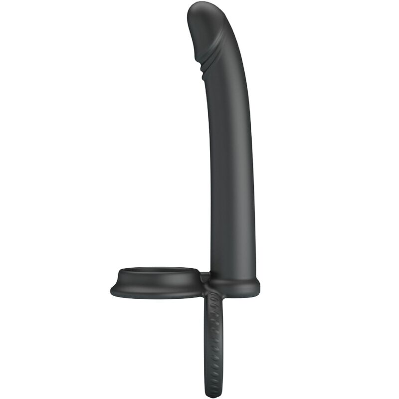 PRETTY LOVE – DILLION DOUBLE PENETRATION DOUBLE COCK RING BLACK