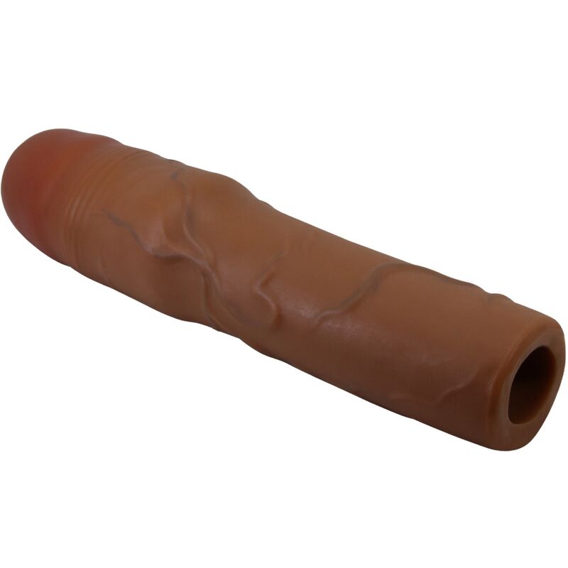 PRETTY LOVE – KYLIAN PENIS SLEEVE WITH 7.6 CM EXTENSION MULATTO