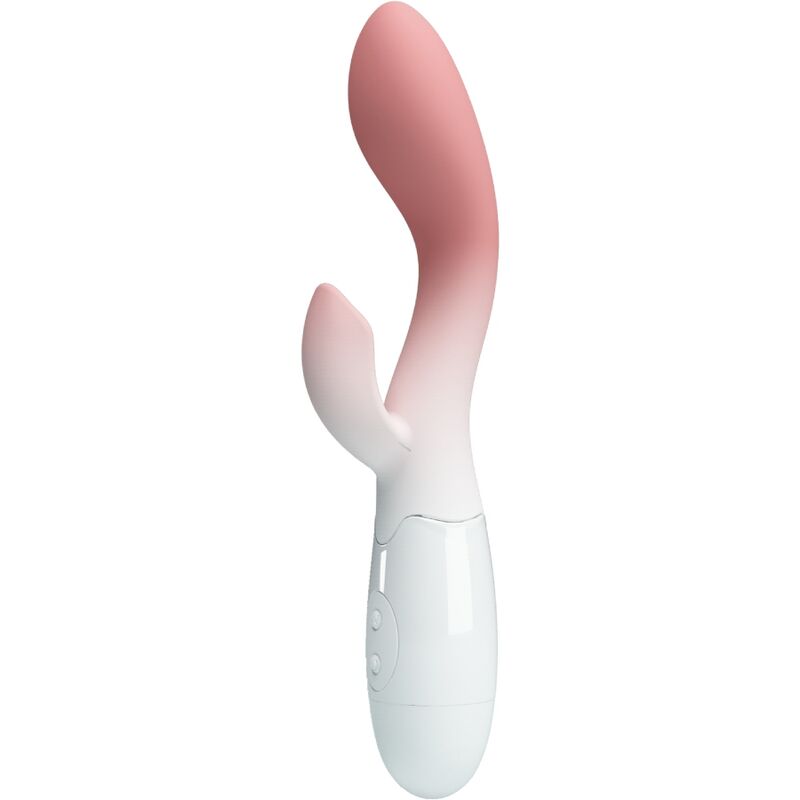 PRETTY LOVE – BRIGHTY G-SPOT VIBRATOR + CLITORIS STIMULATOR 30 VIBRATIONS PINK
