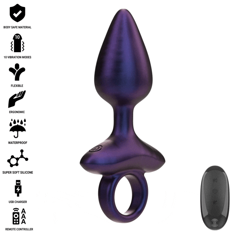 INTENSE – MICHAEL VIBRATING ANAL PLUG MODEL 2 REMOTE CONTROL