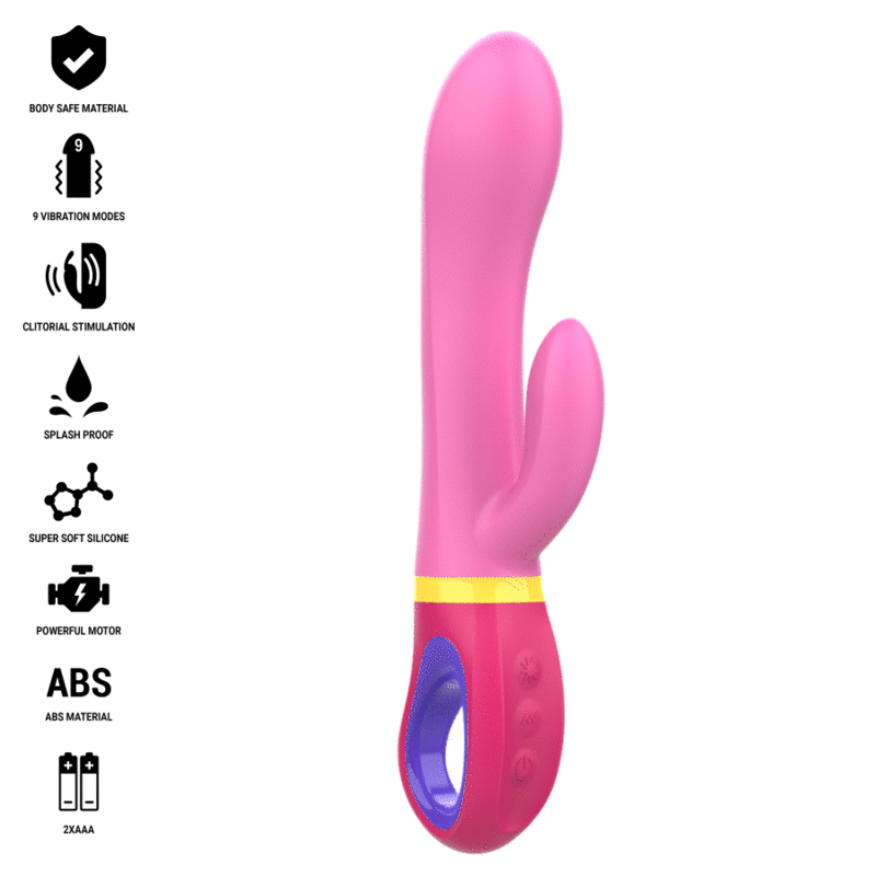 INTENSE – DAPHNE PINK RABBIT VIBRATOR