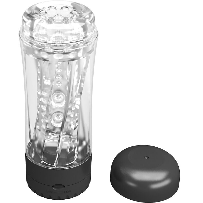 PRETTY LOVE – TAMARA MALE MASTURBATOR MULTI-SPEED VIBRATOR BLACK