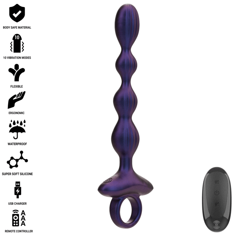INTENSE – JACKIE VIBRATING ANAL PLUG MODEL 1 REMOTE CONTROL