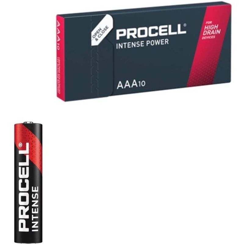 PROCELL – INTENSE POWER ALKALINE LR03 AAA 1.5V BOX*10