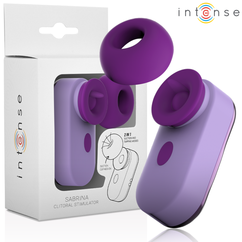 INTENSE – SABRINA CLIT STIMULATOR PURPLE