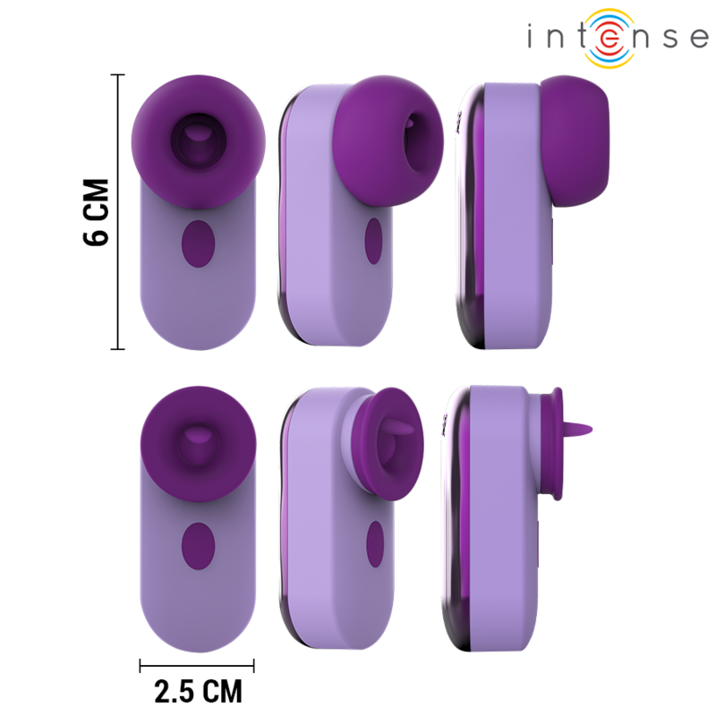 INTENSE – SABRINA CLIT STIMULATOR PURPLE