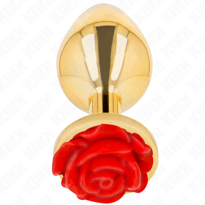 KINK –  PLUG ANAL GOLD ROSE RED SIZE L