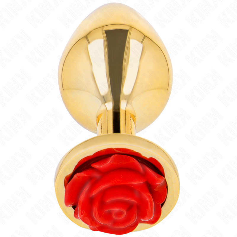KINK –  PLUG ANAL GOLD ROSE RED SIZE S