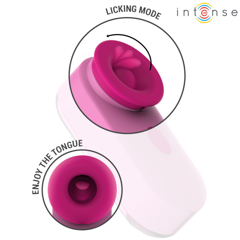 INTENSE - SABRINA CLIT STIMULATOR PINK - Image 4