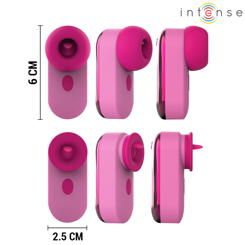 INTENSE – SABRINA CLIT STIMULATOR PINK