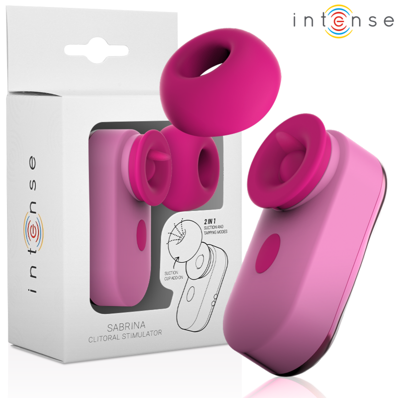 INTENSE – SABRINA CLIT STIMULATOR PINK