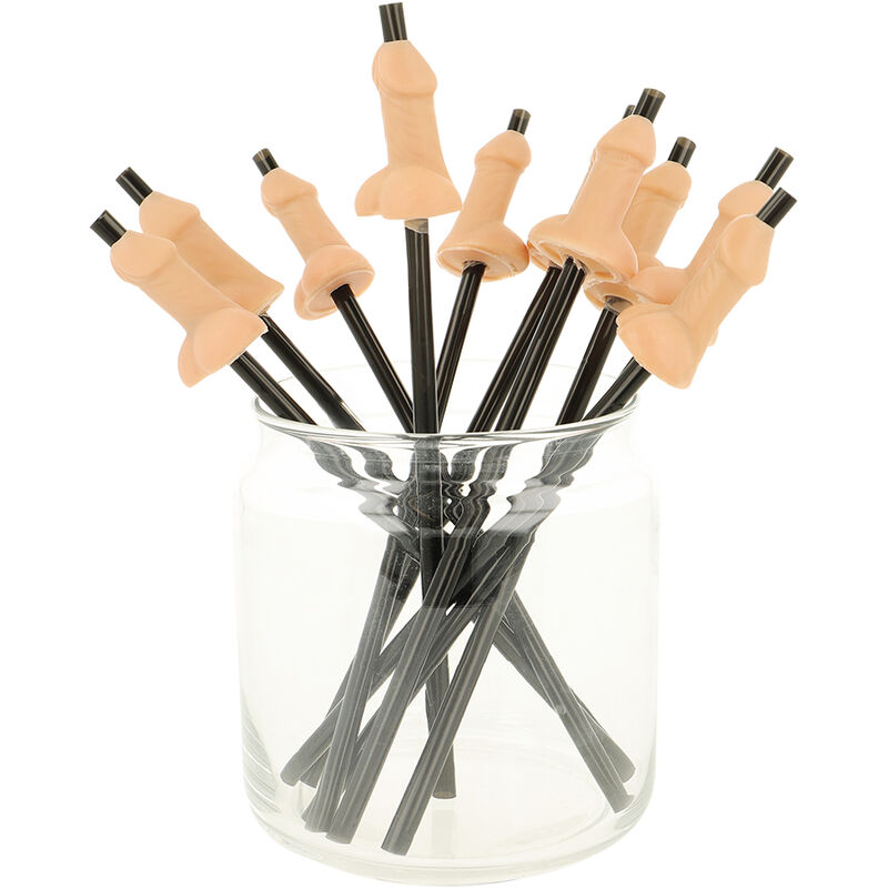 DIABLO PICANTE – BAG OF 10 NATURAL PENIS STRAWS