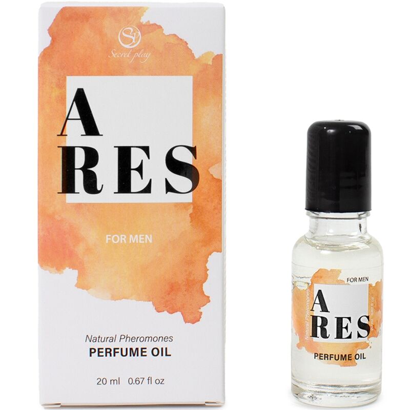 SECRETPLAY – ARES NATURAL PERFUME PHEROMONES IN OIL FOR MEN 20 ML