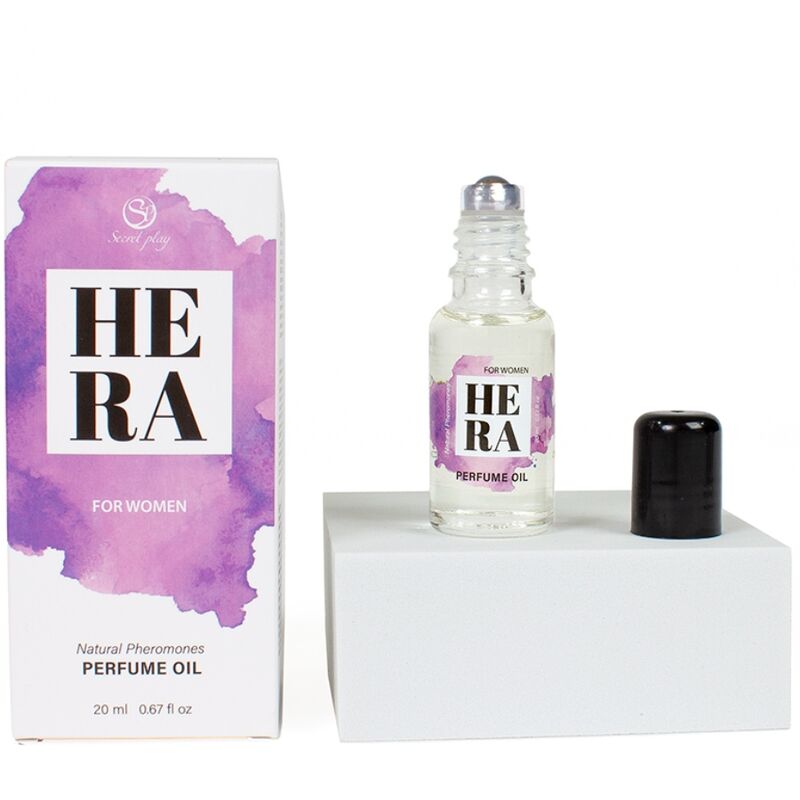SECRETPLAY – HERA NATURAL PERFUME PHEROMONES IN OIL FOR WOMEN 20 ML