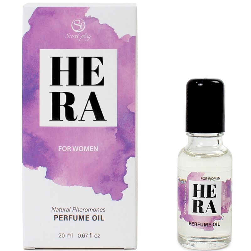 SECRETPLAY – HERA NATURAL PERFUME PHEROMONES IN OIL FOR WOMEN 20 ML