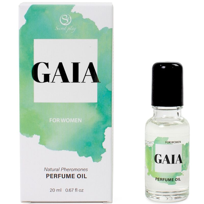 SECRETPLAY – GAIA NATURAL PERFUME PHEROMONES IN OIL FOR WOMEN 20 ML