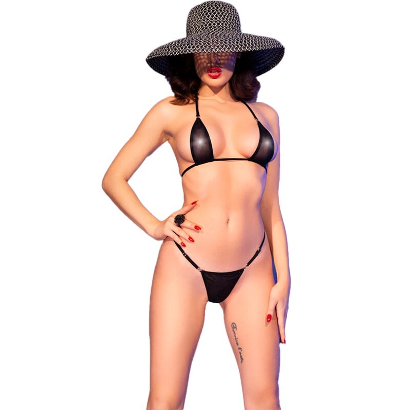 CHILIROSE – CR 4840 MICRO BIKINI BLACK S/M