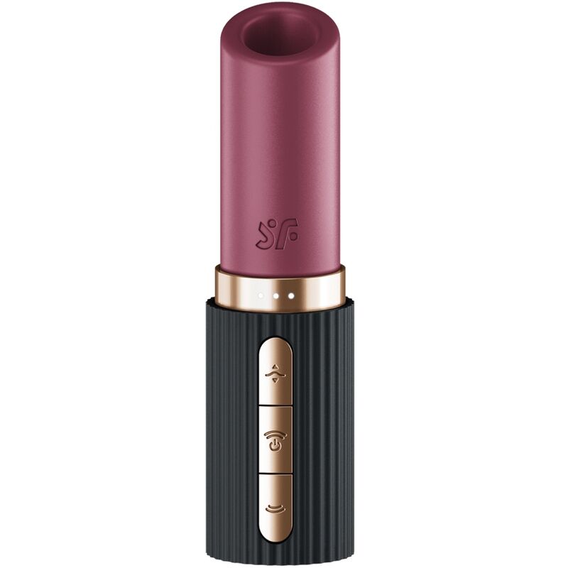 SATISFYER – PRO 2 KISS WAVE CLITORIS STIMULATOR GARNET / BLACK