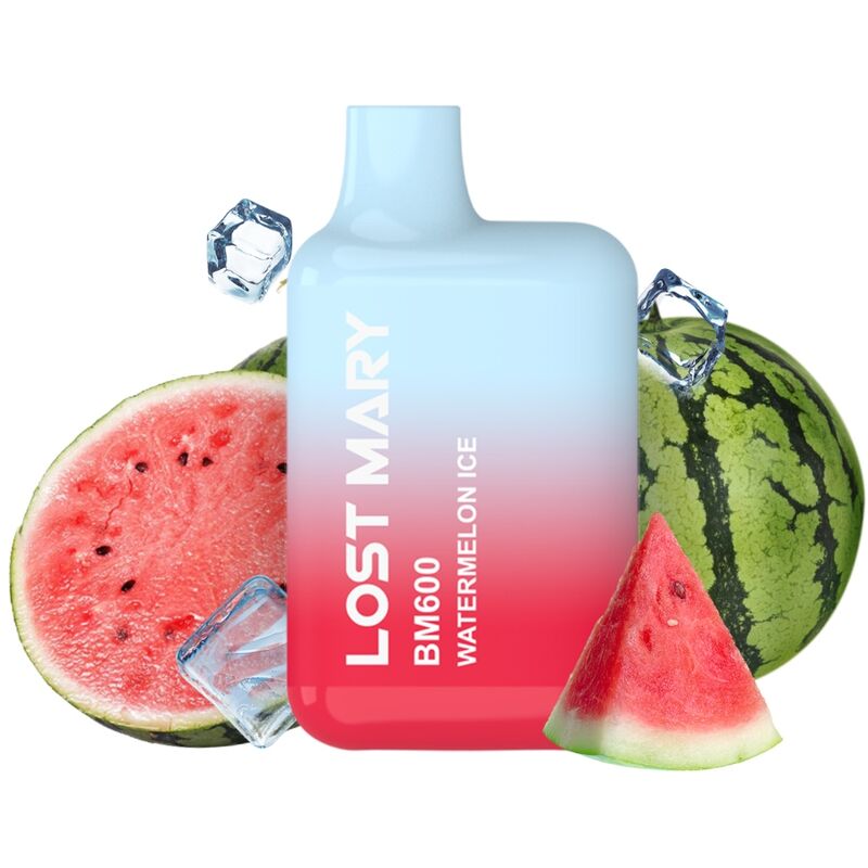 LOST MARY – BM600 NICOTINE VAPER 2% DISPOSABLE WATERMELON ICE