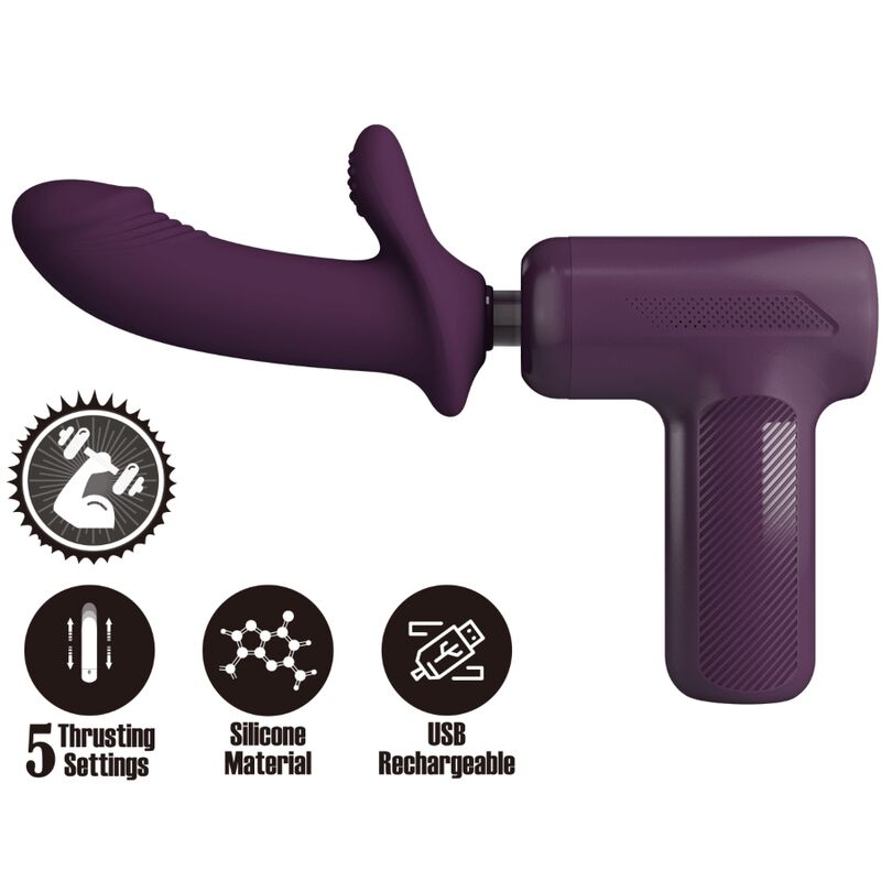 PRETTY LOVE – DJ SCHOLAR MASSAGER 5 SETTINGS PURPLE