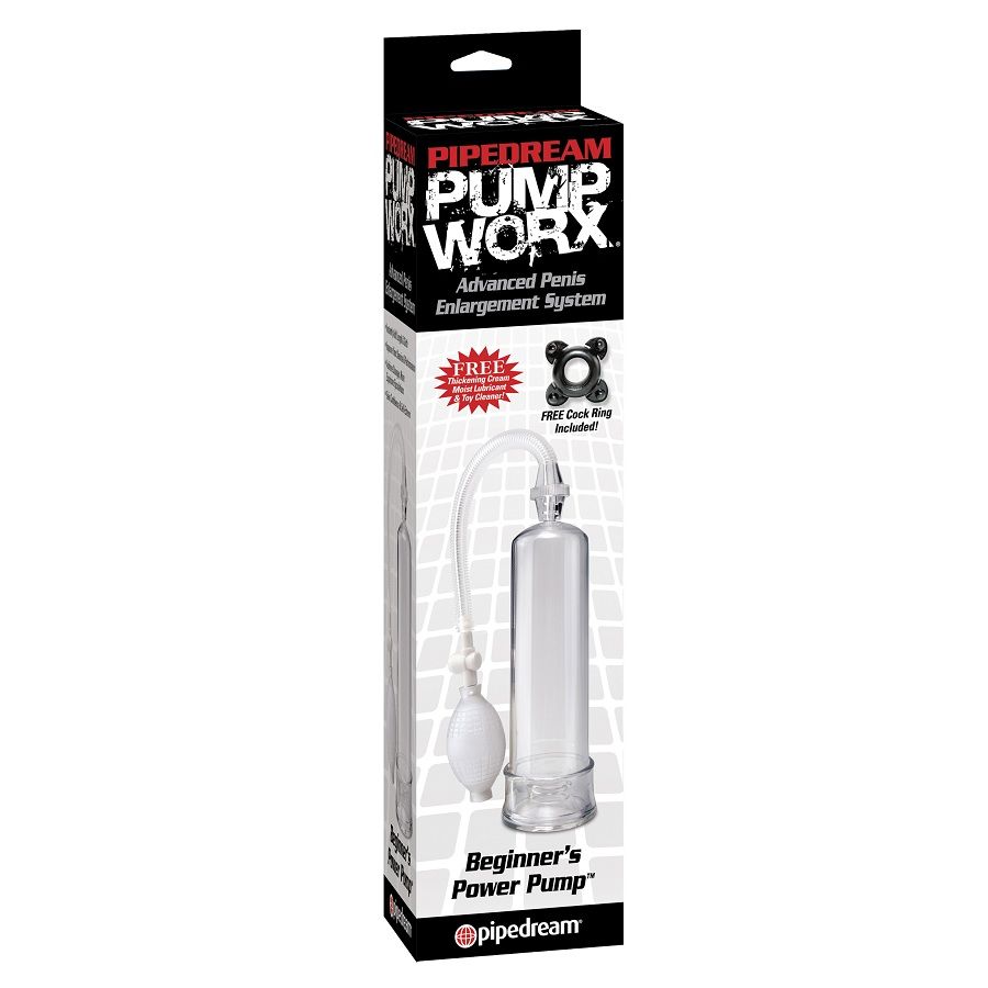 PUMP WORX – BEGINNERS POWER PUMP CLEAR – TRANSPARENT