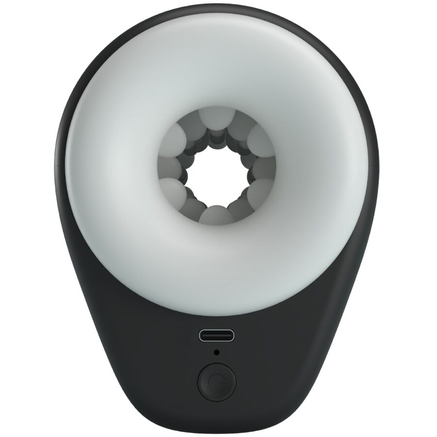 PRETTY LOVE – DJ GIRL MALE MASTURBATOR WITH VIBRATION 5 SETTINGS NEGRO