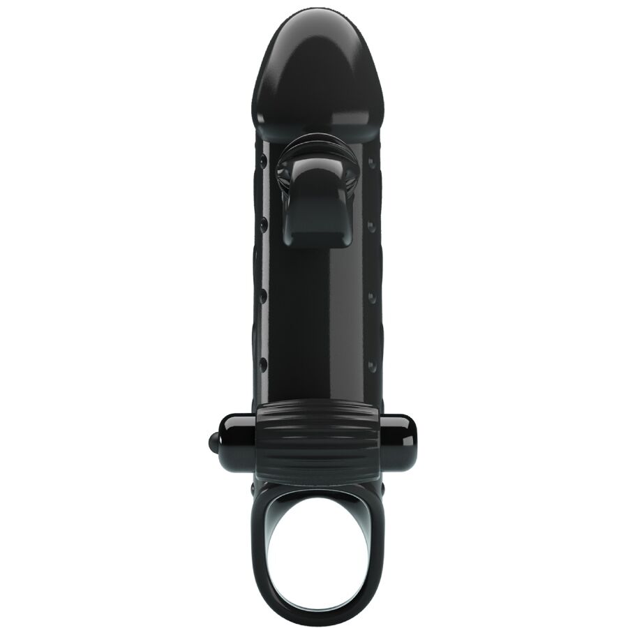 ROMANCE – VIBRATING PENIS SLEEVE BLACK