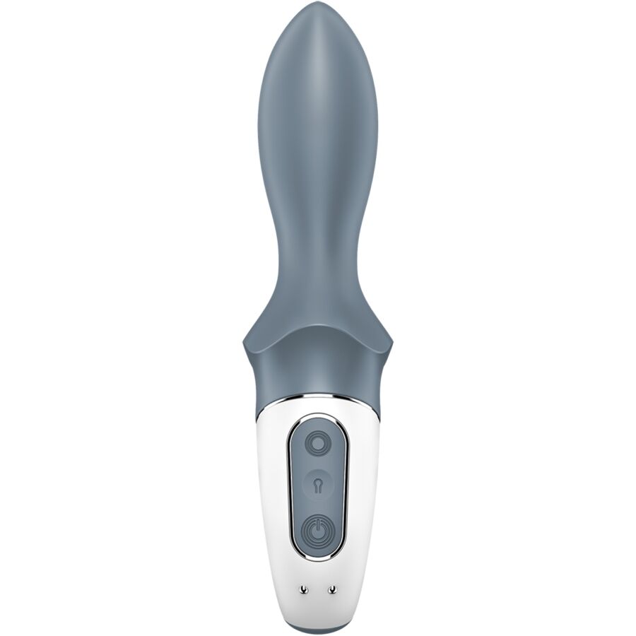 SATISFYER – AIR PUMP BOOTY 1 ANAL INFLATABLE VIBRATOR GREY