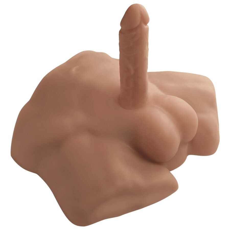 SILEXD – APOLLO S REALISTIC HALF MALE TORSO CARAMEL