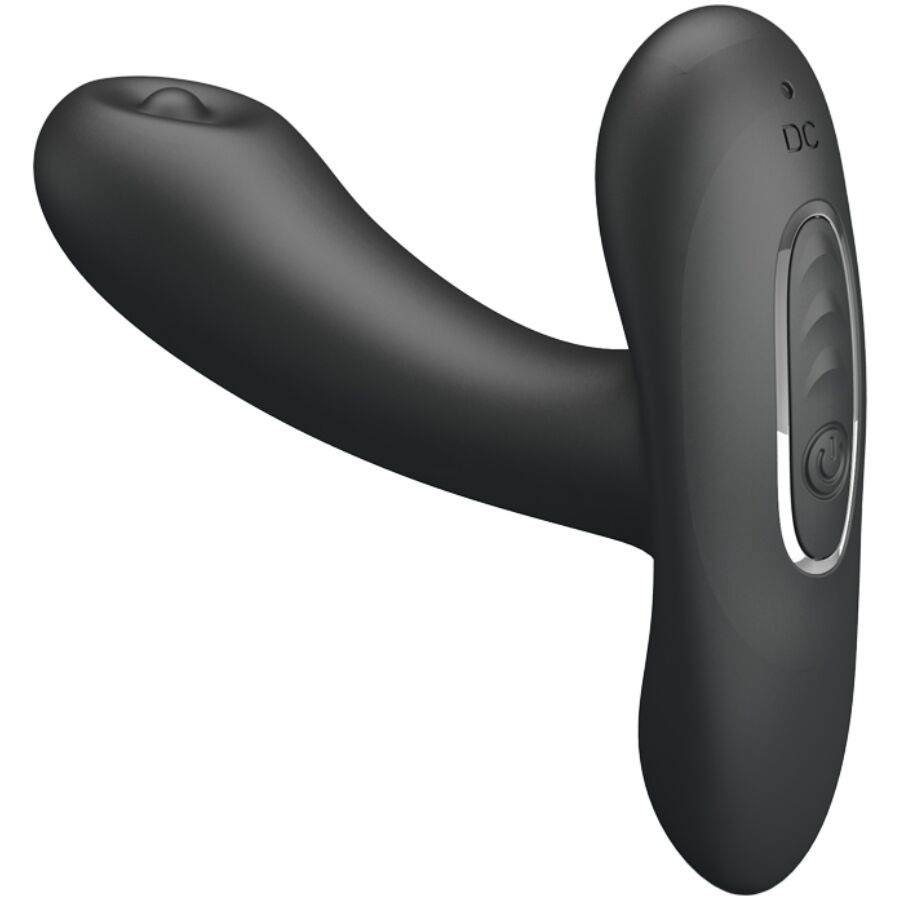 PRETTY LOVE – REMINGTON ANAL AND VAGINAL VIBRATING MASSAGER BLACK