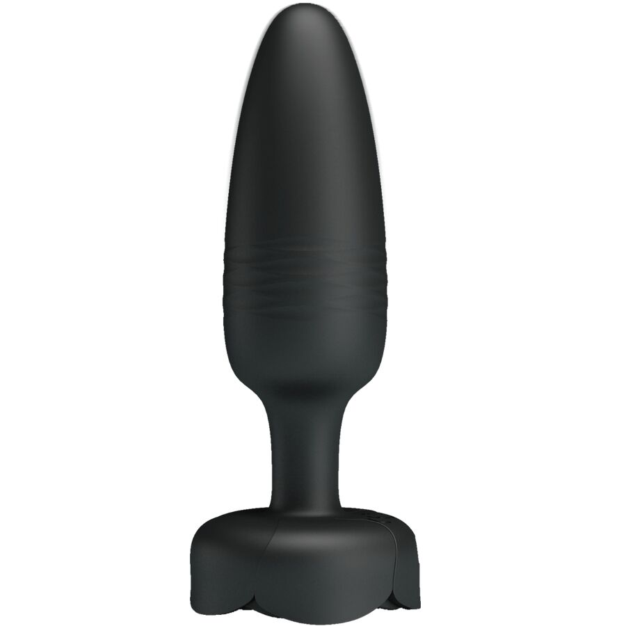 PRETTY LOVE – TARION ANAL PLUG WITH  LED LIGHT BLACK 12.5 CM