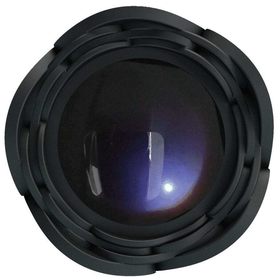 PRETTY LOVE - OLMAN ANAL PLUG WITH LED LIGHT BLACK 8.8 CM - Image 3