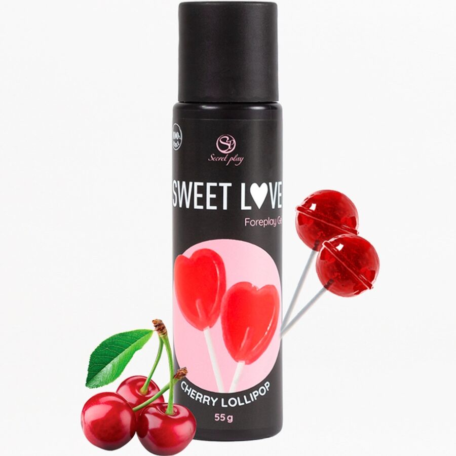 SECRETPLAY – CHERRY LOLLIPOP GEL SWEET LOVE 60 ML