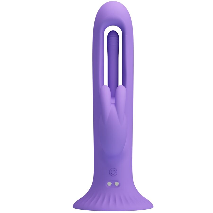PRETTY LOVE – KILLMOULIS RABBIT VIBRATOR 12 VIBRATION MODES PURPLE