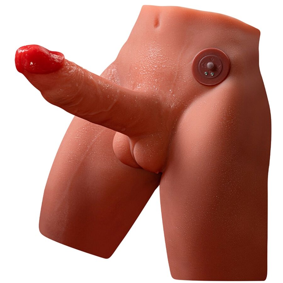 XISE – JASON REALISTIC DILDO MASTURBATOR WITH THRUSTING AND VIBRATION 17 CM