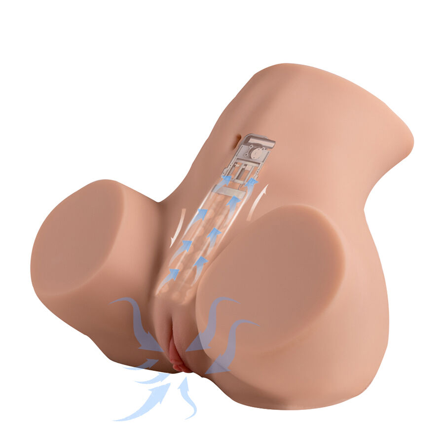 XISE – DANAE THRUSTING REALISTIC VAGINA MASTUBADOR WITH MULTI-POSITION VIBRATION